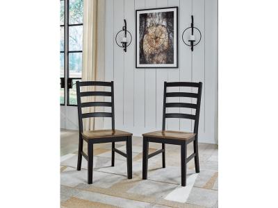 Signature Design by Ashley Wildenauer Extension Dining Table and 6 Chairs - D634D4