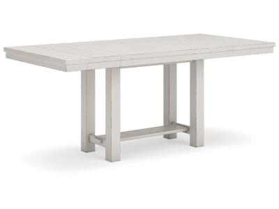 Signature Design by Ashley Robbinsdale Counter Height Dining Table and 4 Barstools - D642D1
