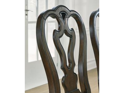 Signature Design by Ashley Maylee Dining Table and 8 Chairs - D947D9