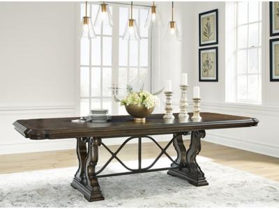 Signature Design by Ashley Maylee Dining Table and 4 Chairs - D947D10