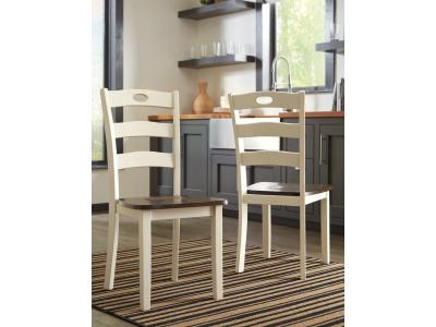 Signature Design by Ashley Woodanville Dining Table with 2 Chairs - D335D4