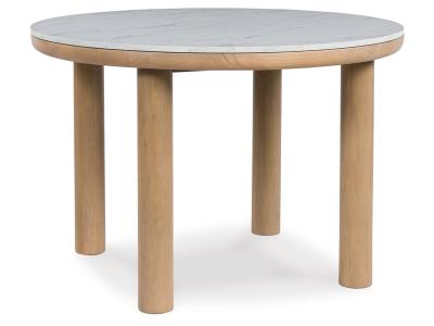 Signature Design by Ashley Sawdyn Dining Table and 4 Chairs - D427D2