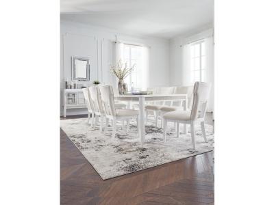 Signature Design by Ashley Chalanna Dining Table and 8 Chairs - D822D3