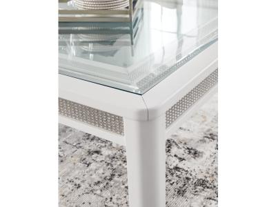 Signature Design by Ashley Chalanna Dining Table and 6 Chairs - D822D2