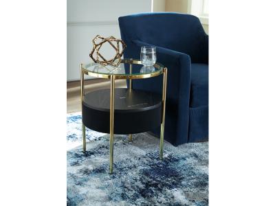 Signature Design by Ashley Nedman Accent Table with Speaker - A4000669