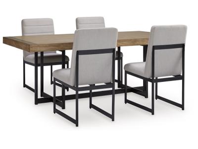 Signature Design by Ashley Tomtyn Dining Table and 4 Chairs - D622D1