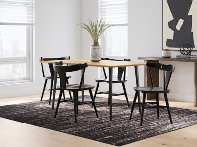 Signature Design by Ashley Gretlynn Dining Table and 4 Chairs - D501D3