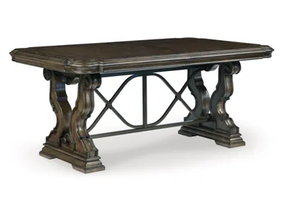 Signature Design by Ashley Maylee Dining Table, 2 Chairs and Bench - D947D12