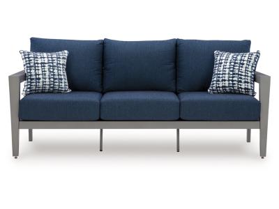 Signature Design by Ashley Gali Outdoor Sofa/Chairs/Table Set (Set of 4) - P275-081