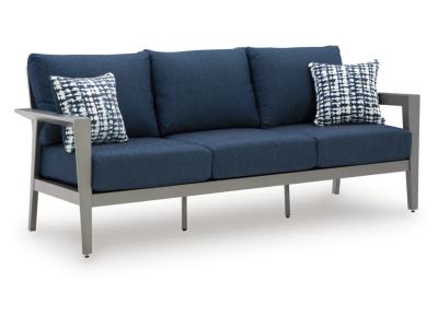 Signature Design by Ashley Gali Outdoor Sofa/Chairs/Table Set (Set of 4) - P275-081