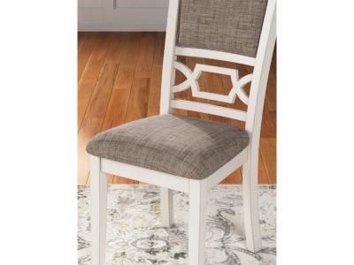 Signature Design by Ashley Erinberg Dining Table and 4 Chairs and Bench (Set of 6) - D423-325