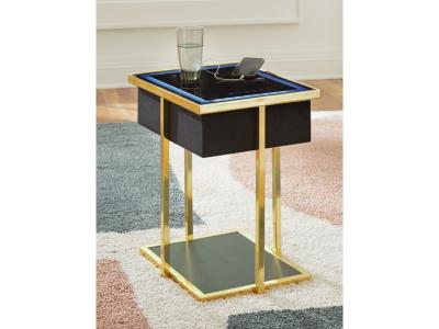 Signature Design by Ashley Rexwell Accent Table with Speaker - A4000681