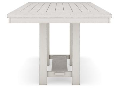 Signature Design by Ashley Robbinsdale Counter Height Dining Table and 6 Barstools - D642D5