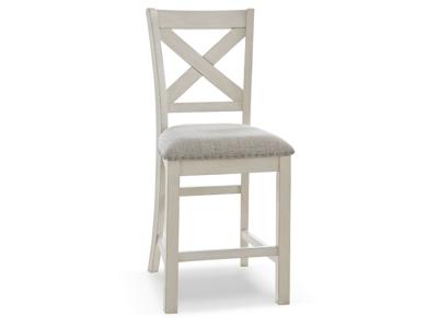 Signature Design by Ashley Robbinsdale Counter Height Dining Table and 6 Barstools - D642D5