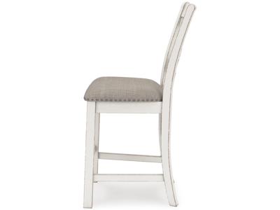 Signature Design by Ashley Robbinsdale Counter Height Dining Table and 6 Barstools - D642D5