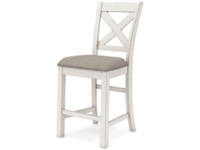 Signature Design by Ashley Robbinsdale Counter Height Dining Table and 6 Barstools - D642D5