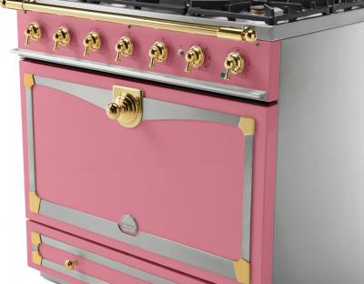 36" La Cornue CornuFe 90 Suzanne Kasler Couleur Freestanding Dual Fuel Range - C9TF