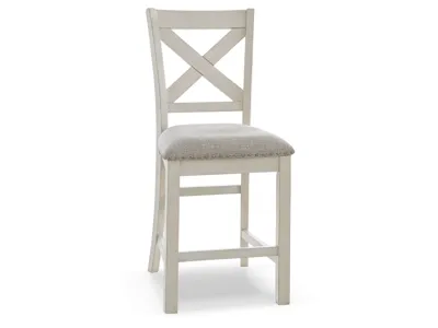 Signature Design by Ashley Robbinsdale Counter Height Dining Table, 2 Barstools, Bench and Server - D642D8