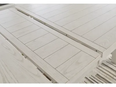 Signature Design by Ashley Robbinsdale Counter Height Dining Table, 2 Barstools, Bench and Server - D642D8