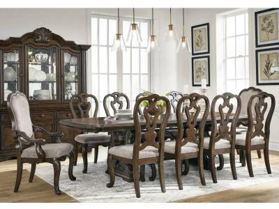 Signature Design by Ashley Maylee Dining Table and 10 Chairs - D947D14
