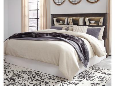Signature Design by Ashley Drystan King/California King Bookcase Headboard - B211-69