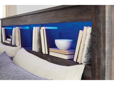 Signature Design by Ashley Drystan Queen Bookcase Headboard - B211-65