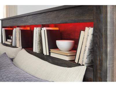 Signature Design by Ashley Drystan Queen Bookcase Headboard - B211-65