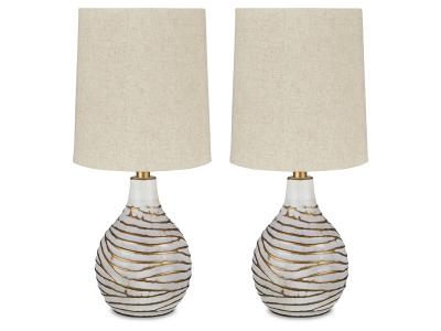 Signature Design by Ashley Aleela Table Lamp (Set of 2) - L204194X2