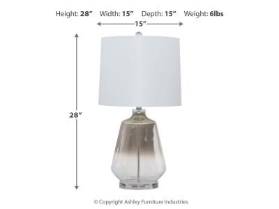 Signature Design by Ashley Jaslyn Table Lamp (Set of 2) - L430414X2