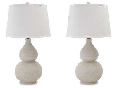 Signature Design by Ashley Saffi Table Lamp (Set of 2) - L100074X2
