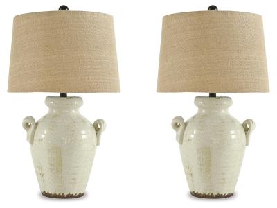 Signature Design by Ashley Emelda Table Lamp (Set of 2) - L100664X2