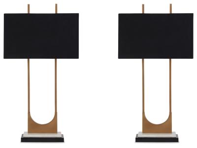 Signature Design by Ashley Malana Table Lamp (Set of 2) - L208254X2