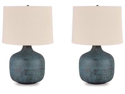 Signature Design by Ashley Malthace Table Lamp (Set of 2) - L207304X2