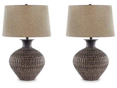 Signature Design by Ashley Magan Table Lamp (Set of 2) - L207354X2