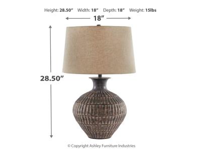 Signature Design by Ashley Magan Table Lamp (Set of 2) - L207354X2