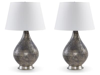 Signature Design by Ashley Bluacy Table Lamp (Set of 2) - L430834X2
