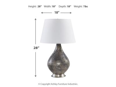 Signature Design by Ashley Bluacy Table Lamp (Set of 2) - L430834X2