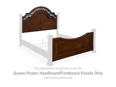 Signature Design by Ashley Lavinton Queen Poster Headboard/Footboard Panels - B764-71