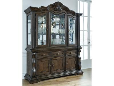 Signature Design by Ashley Maylee Dining Buffet and Hutch - D947D1