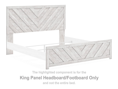 Signature Design by Ashley Cayboni King Panel Headboard/Footboard - B3788-72