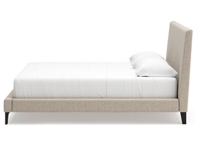 Signature Design by Ashley Cielden King Upholstered Bed with Roll Slats - B1199-82