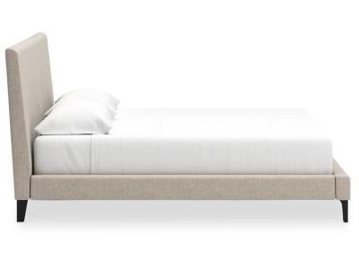 Signature Design by Ashley Cielden King Upholstered Bed with Roll Slats - B1199-82
