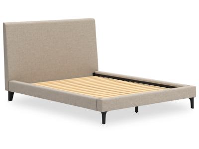 Signature Design by Ashley Cielden Queen Upholstered Bed with Roll Slats - B1199-81