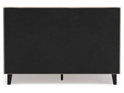 Signature Design by Ashley Cielden Queen Upholstered Bed with Roll Slats - B1199-81
