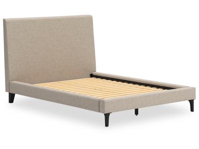 Signature Design by Ashley Cielden Full Upholstered Bed with Roll Slats - B1199-72