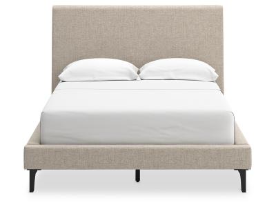 Signature Design by Ashley Cielden Full Upholstered Bed with Roll Slats - B1199-72