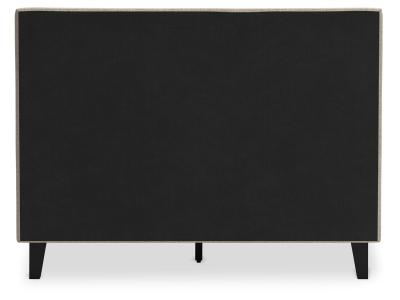 Signature Design by Ashley Cielden Full Upholstered Bed with Roll Slats - B1199-72