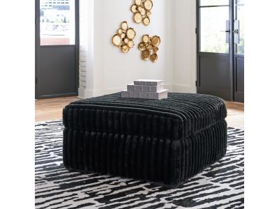 Signature Design by Ashley Midnight-Madness Oversized Accent Ottoman - 9810308