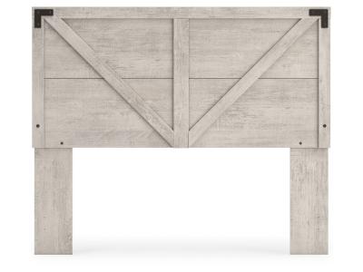 Signature Design by Ashley Shawburn Queen Crossbuck Panel Headboard - EB4123-157