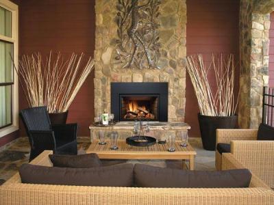 30" Sierra Flame Abbot 30IN Direct Vent Gas Insert - ABBOT-30BL-DELUXE-NG